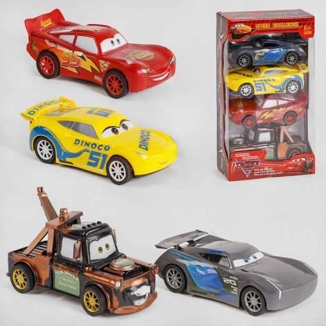 Набір машин 4шт, інерція, в кор. 