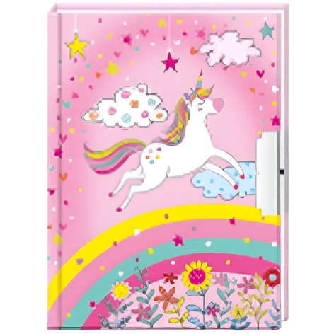 Блокнот на замочке 