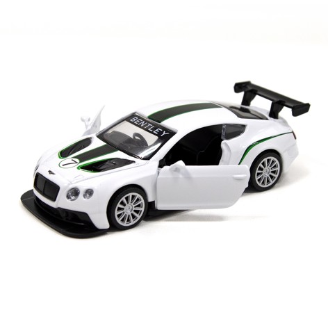 Інерційна автомодель BENTLEY CONTINENTAL GT3 (білий) TechnoDrive 250258