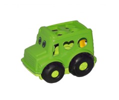 Сортер-автобус Бусик №1, зелений