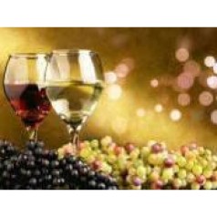 Алмазная мозаика по номерам 30*40 "Бокалы с вином" 60780