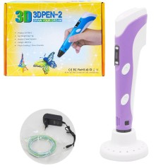 Набор 3D-ручка в коробке (ФИОЛЕТОВА)