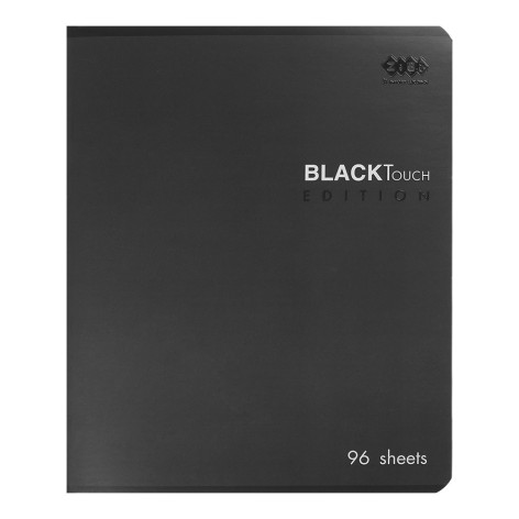 Набір зошитів учнівських загальних BLACK в клітинку, 96 аркушів, 10 штук, KIDS LINE ZB25.1790K