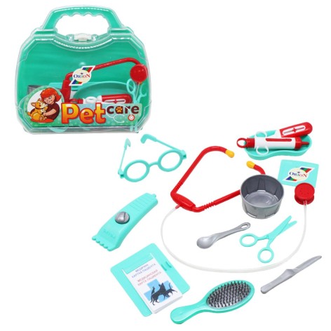 Ігровий набір у валізі "Лічу вихованця"