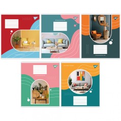 А5/60 кл. Yes Your interior, тетрадь для записей 10 шт в уп. //