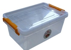 Контейнер для пищевых продуктов прямоугольный 5.0 л с зацепами (Берлускони).