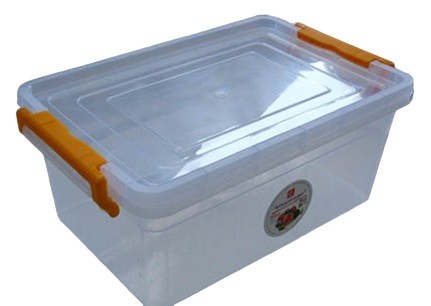 Контейнер для пищевых продуктов прямоугольный 5.0 л с зацепами (Берлускони).