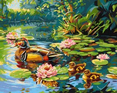 Набір для розпису по номерах Ідейка 