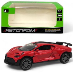 Машина "Автопром. Bugatti Divo" червона
