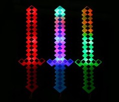 Іграшка зі світлом меч 62см 3 мікс 