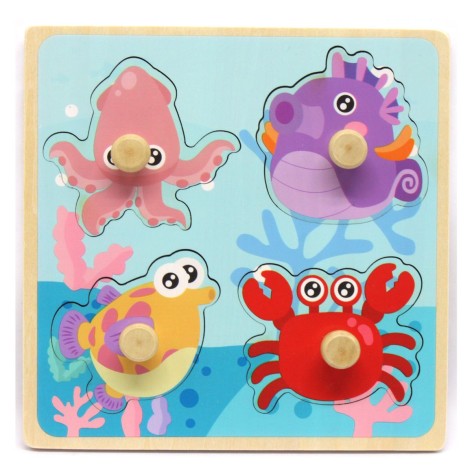 Деревянный сортер-вкладыш 