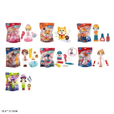 Лялька мікс видів, професії п/е 16*27см 