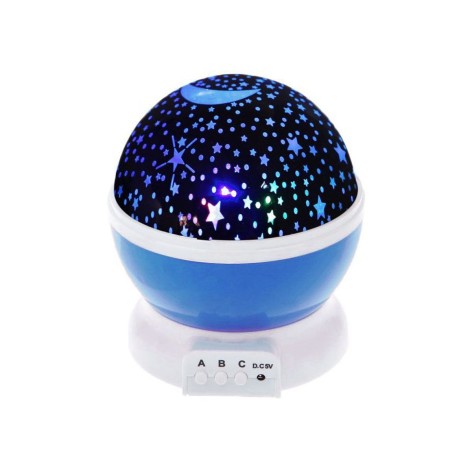 Нічник-проектор "Star Master" (блакитний)