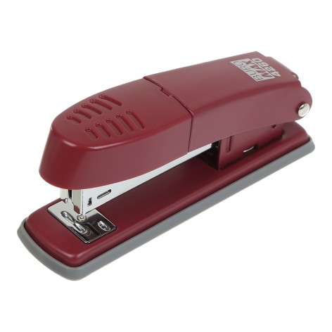 Степлер металевий  до 25 арк.скоби  №24/6 26/6),MORANDI  STYLE. бордовий