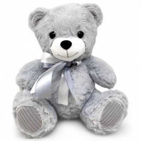 М'яка іграшка "Ведмедик" (сірий) (27 см; за стандартом - 44 см)