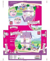 Конструктор AUSINI Країна чудес, 366 деталей, в кор. 