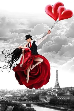 Алмазна мозаїка за номерами 40*50 