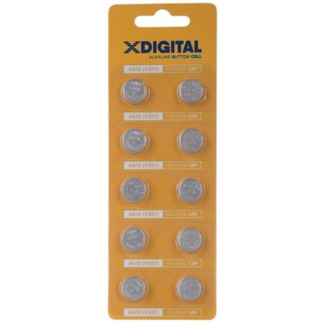 Батарейки X-Digital AG13 alkaline 1.5V