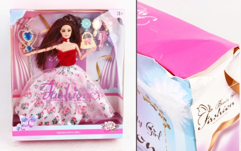 УЦЕНКА 30% Лялька 29см 8329A/8329B з аксес.4в.кор.32,5*6*28 