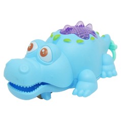 Заводна іграшка  Крокодил блакитний