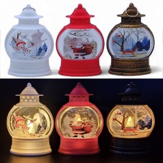 Ліхтар декоративний новорічний, іграшка на ялинку, LED 