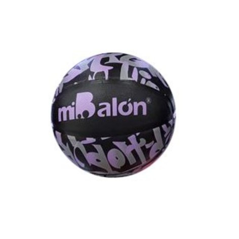 Мʼяч баскетбольний "MiBalon" гумовий, розмір 7 (ФІОЛЕТОВИЙ)