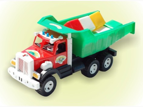 Машинка детская Бамсик с кубиками малыми Фарго