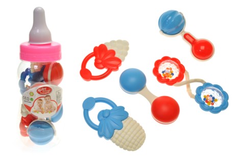 Набор погремушек в колбе, 5 шт.