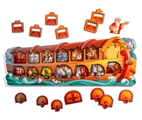 Дерев'яний пазл-вкладка Ubee 