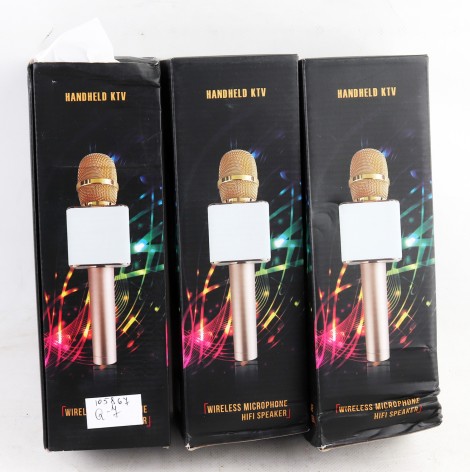 УЦЕНКА 40% Мікрофон юсб, караоке, 4 кольори, в кор.10*9*28,5см /40/