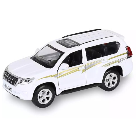 Автомодель - TOYOTA PRADO (білий)