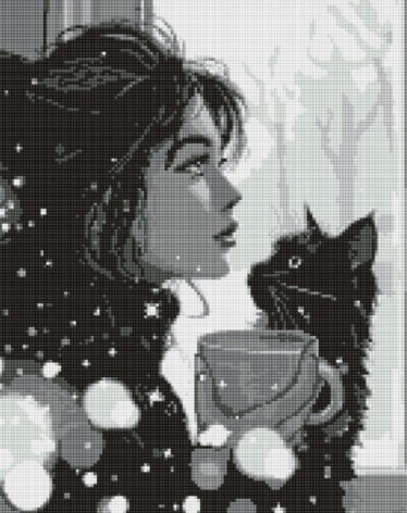 Набор с алмазной мозаикой Утренний покой Ideyka 40х50 см AMO8002