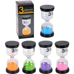 Песочные часы на 3 мин. стекло 4,5*9,5см X2-03