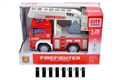 Пожарная машина инерционная со световыми эффектами 24*15,5*12 см
