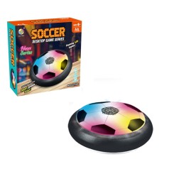 Гра футбол, аером'яч, 18см, світло, на бат-ці, в кор-ці, 18,5-18,5-7см 