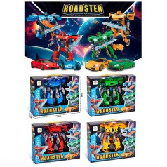 Трансформер робот 21см+машина, 4 види, в кор-ці, 31-26-8,5см 