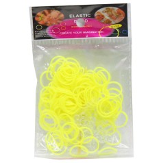 Резинки для плетения, желтый (3 набора)