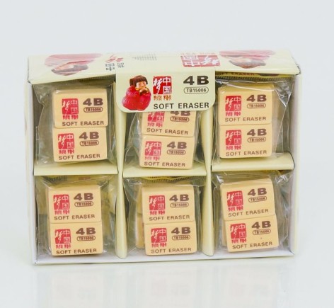 Стирательная резинка 2шт. в уп.