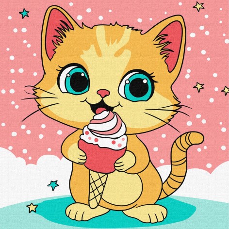 Набір для розпису по номерах для дітей Ідейка 