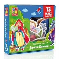 Гра настільна "Магнітний театр. Червона шапочка"