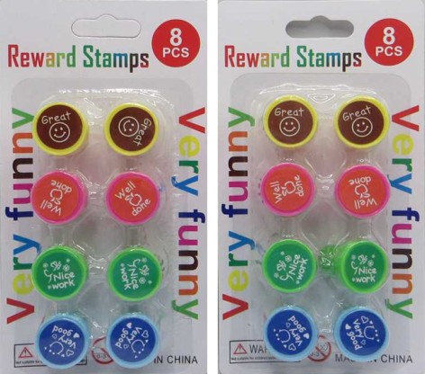 Набор штампиков 25мм*8шт. 