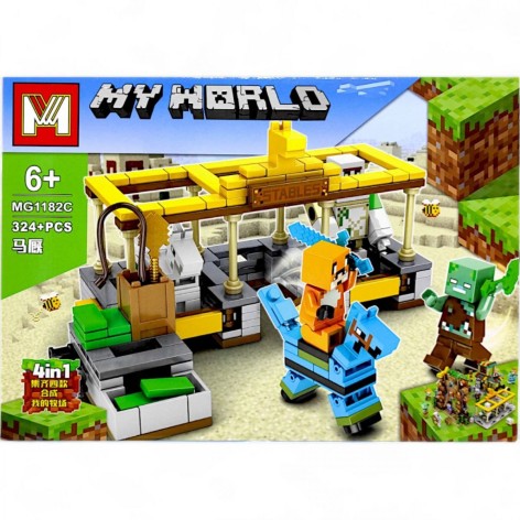 Конструктор "Minecraft", 324+ дет. (вид C)