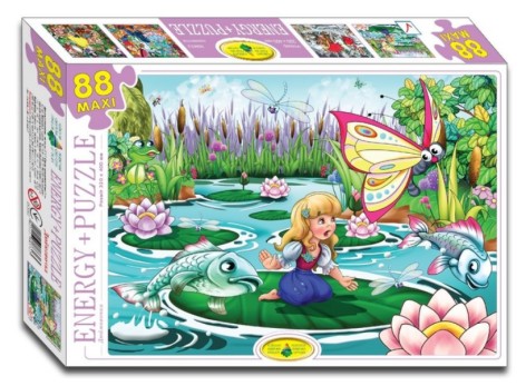 Пазлы 88, Арт.ЕГ-06. Девочка-карлик