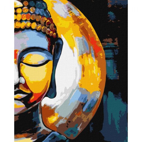 Набір для розпису по номерах. "Будда" 40х50 см