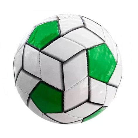 М'яч футбольний біло-зелений