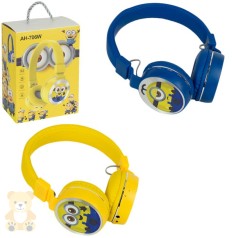 Накладні навушники Bluetooth AG-706W з мультяшним персонажем