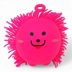 Іграшка-антистрес Їжачок силікон, світло (малиновий)