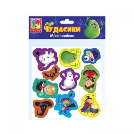Мягкие наклейки "Чудики"