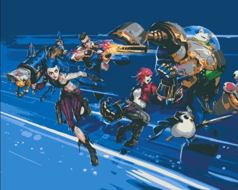 Набор росписи "League of Legend" ТМ "RIVIERA BLANCA"