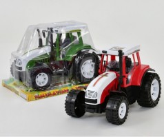 Трактор інерційний, 2 кольори, в слюді 